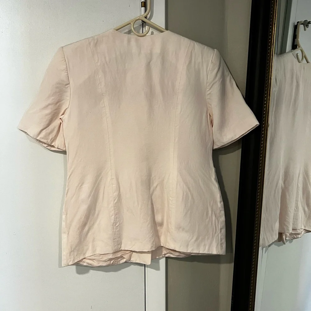 Vintage Christian Dior pink blazer